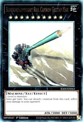 Superdreadnought Rail Cannon Gustav Max - RA04-EN063 - Ultimate Rare - 1st Edition